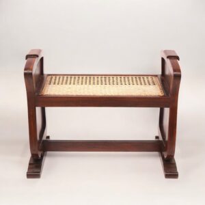 Traditional Seating Height Cane Stool